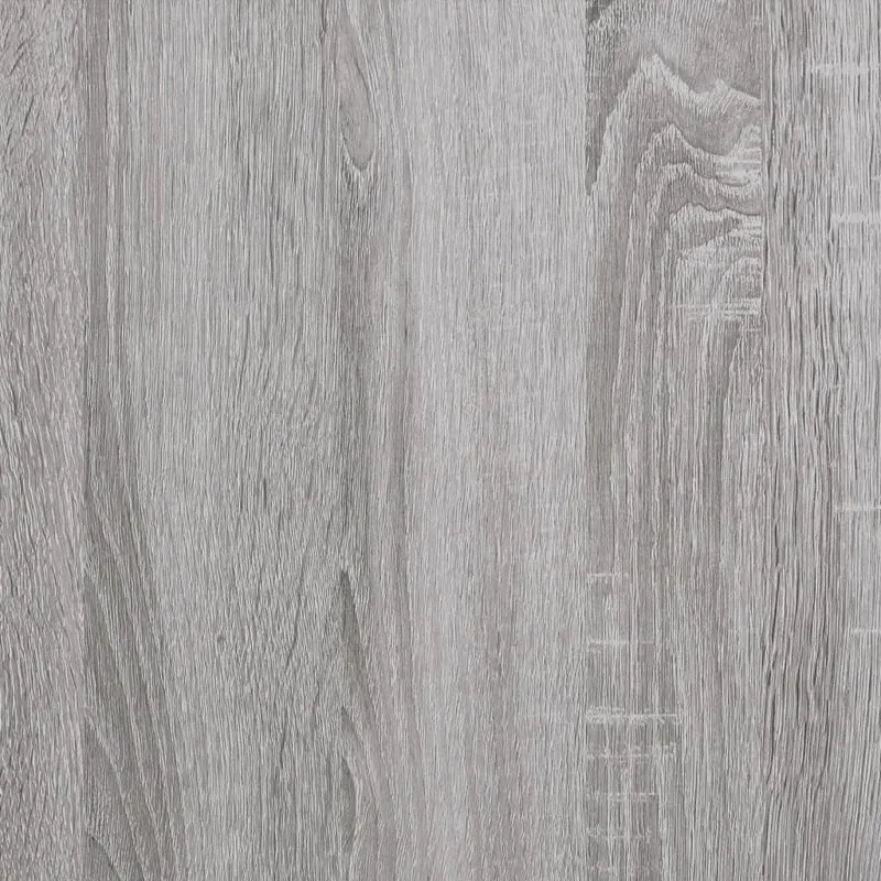 Table console d'entrée fonctionnel et stylé 180 x 23 x 75 cm bois d'ingénierie gris et métal DEC032225
