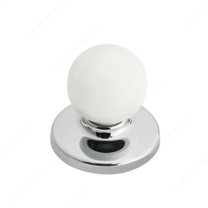 Bouton fonctionnel en métal pour garde-robe - 3922