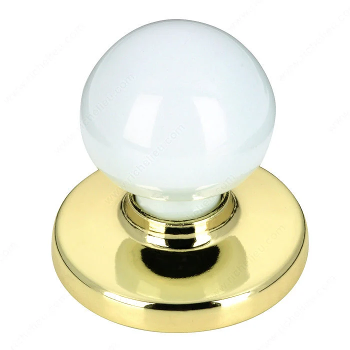 Bouton fonctionnel en métal pour garde-robe - 3922