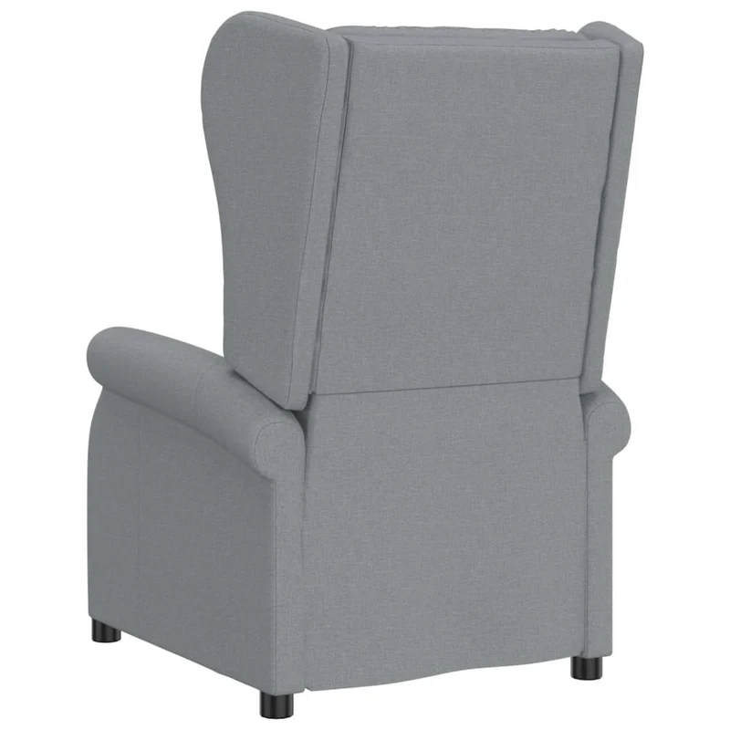 Fauteuil relax TV fonction de levage électrique très confortable en tissu gris DEC028616