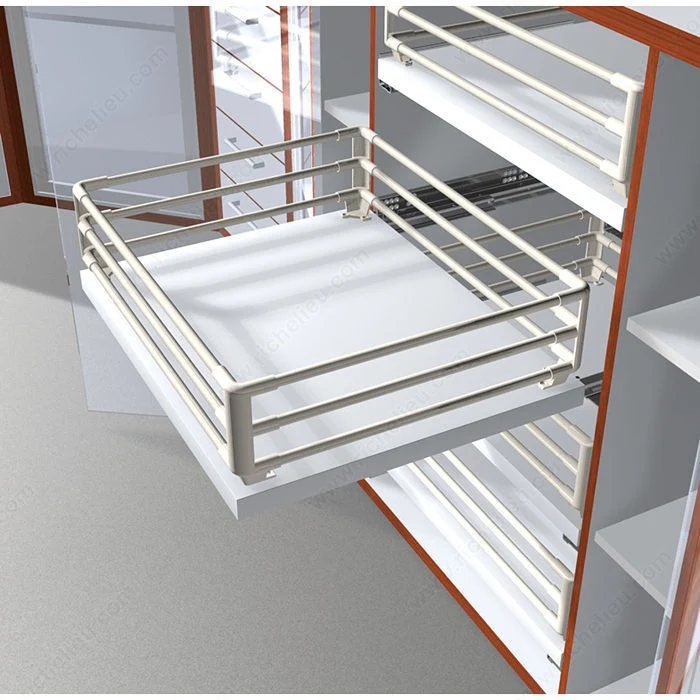 Coulisse dissimulée pleine extension TANDEM 560H à montage en dessous - Paire