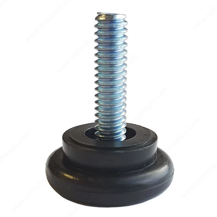 Niveleur 1/4 po (20 mm) - Métal / nylon - Emb. 4 unités