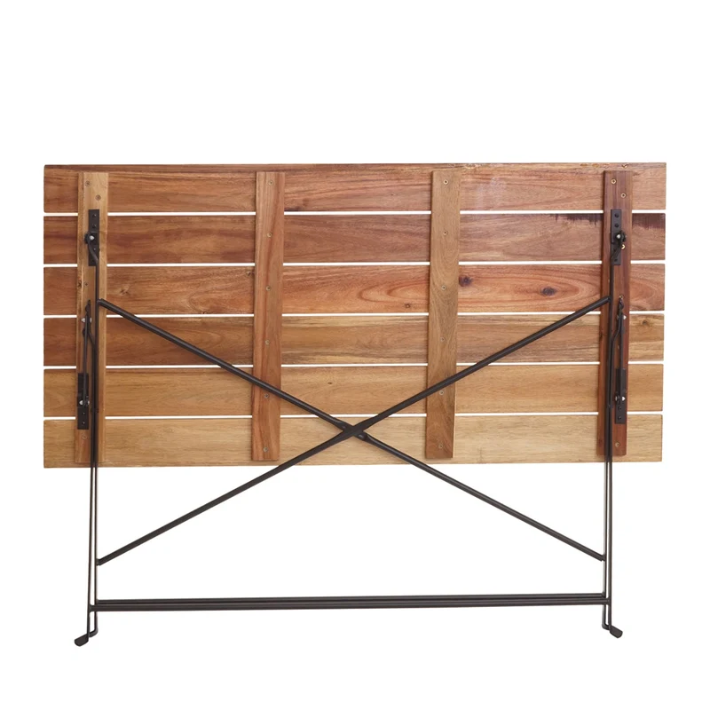 Table avec 4 chaises pliable de jardin terrasse balcon 04_0006693