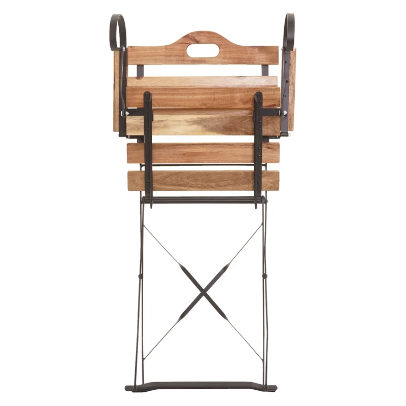 Table avec 4 chaises pliable de jardin terrasse balcon 04_0006693