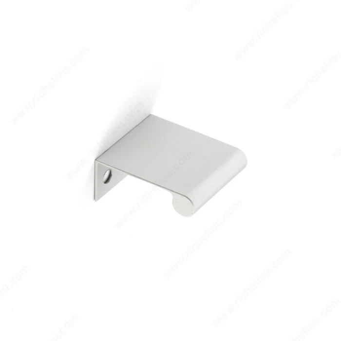 Poignée contemporaine pour rebord en aluminium - 9696