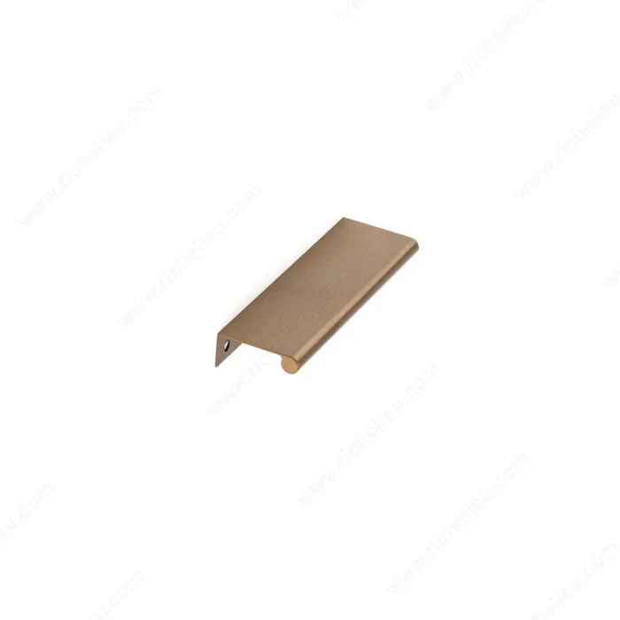 Poignée contemporaine pour rebord en aluminium - 9696