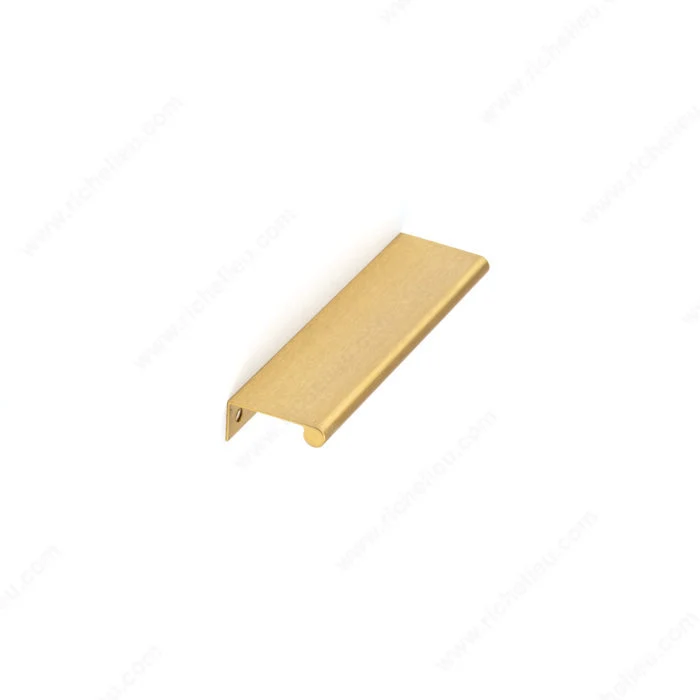 Poignée contemporaine pour rebord en aluminium - 9696