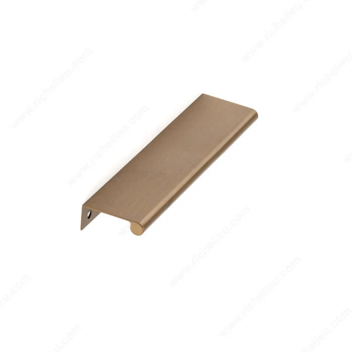 Poignée contemporaine pour rebord en aluminium - 9696