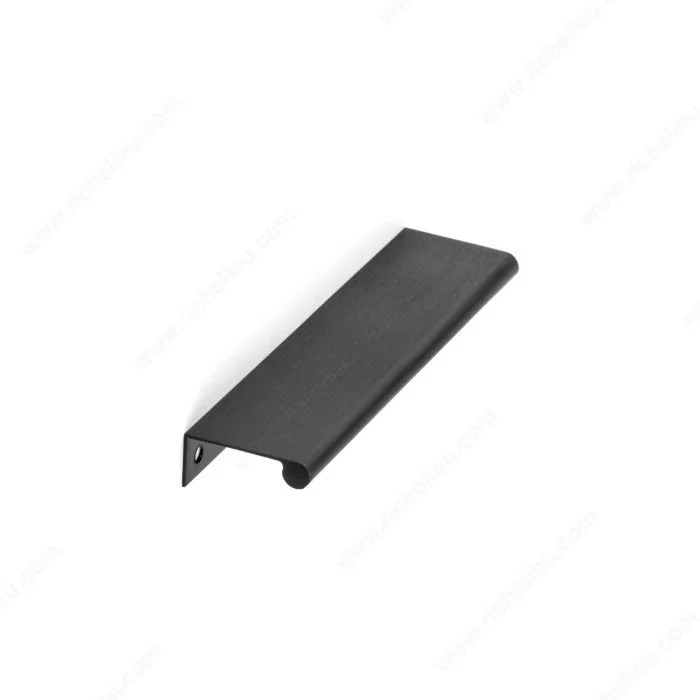 Poignée contemporaine pour rebord en aluminium - 9696