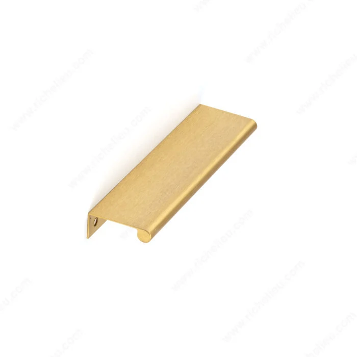 Poignée contemporaine pour rebord en aluminium - 9696