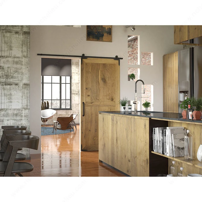 Équerre traditionnelle décorative pour porte de grange - 9544
