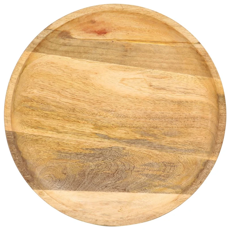 Table d'appoint support de plantes 43 x 43 x 66 cm bois de manguier massif brun DEC032520