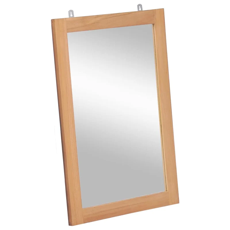 Miroir mural Teck massif 50 x 70 cm DEC022737
