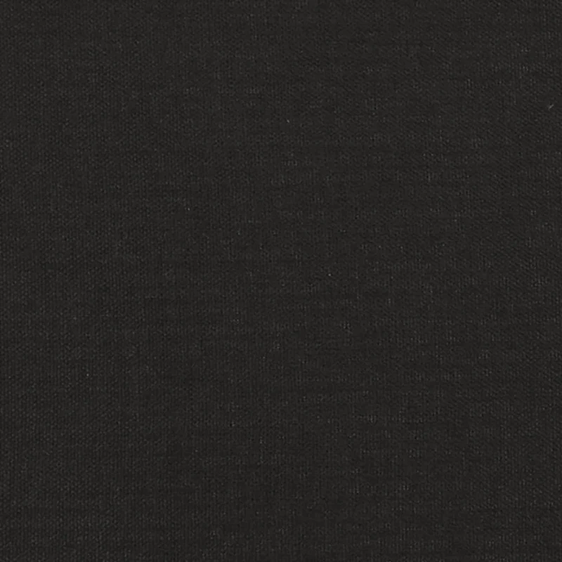 Repose-pieds tabouret 45 x 29,5 x 35 cm tissu noir DEC030469