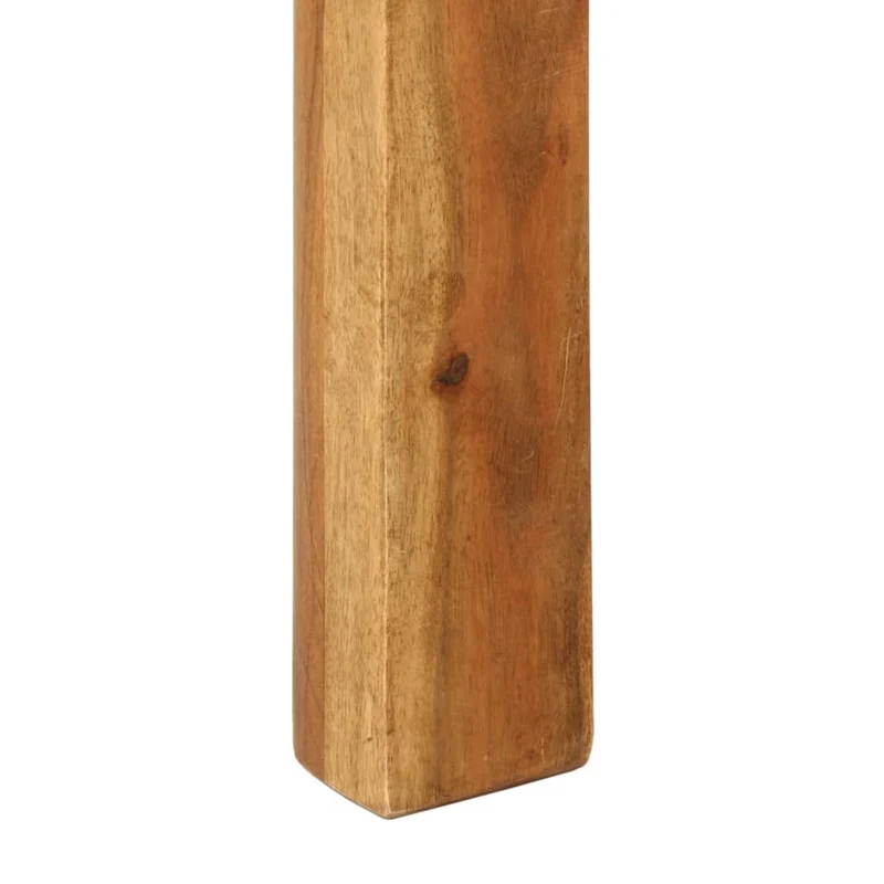 Table de salle à manger design moderne 110 x 55 x 76 cm bois d'acacia massif DEC036692