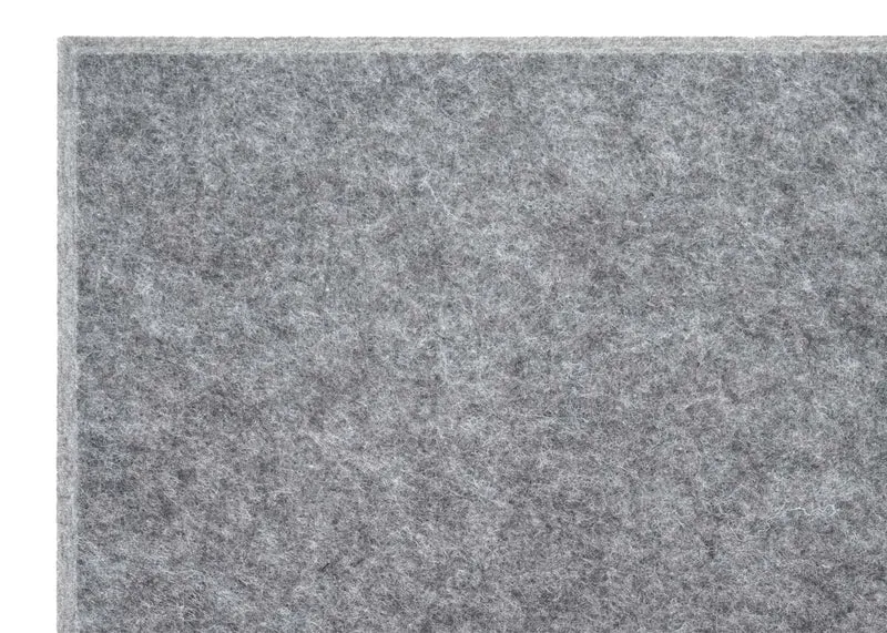 Lot de 4 panneaux acoustiques muraux isolation phonique 1 m² installation facile fixation adhésive tissu gris 04_0010308