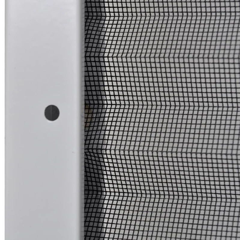 Moustiquaire plissée pour fenêtre 80 x 160 cm DEC022143