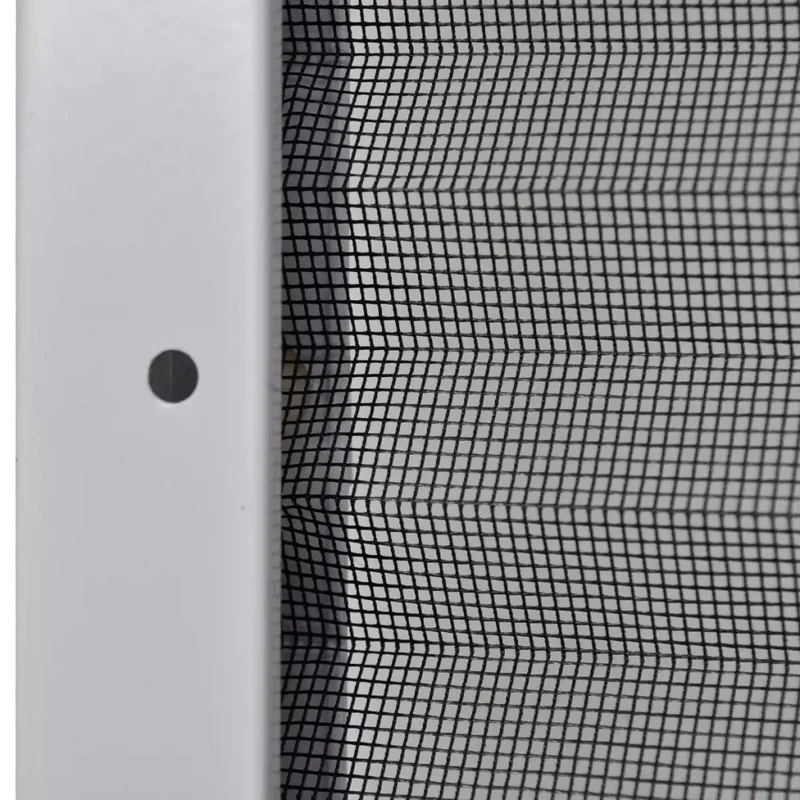 Moustiquaire plissée pour fenêtre 160 x 80 cm avec store occultant DEC022145