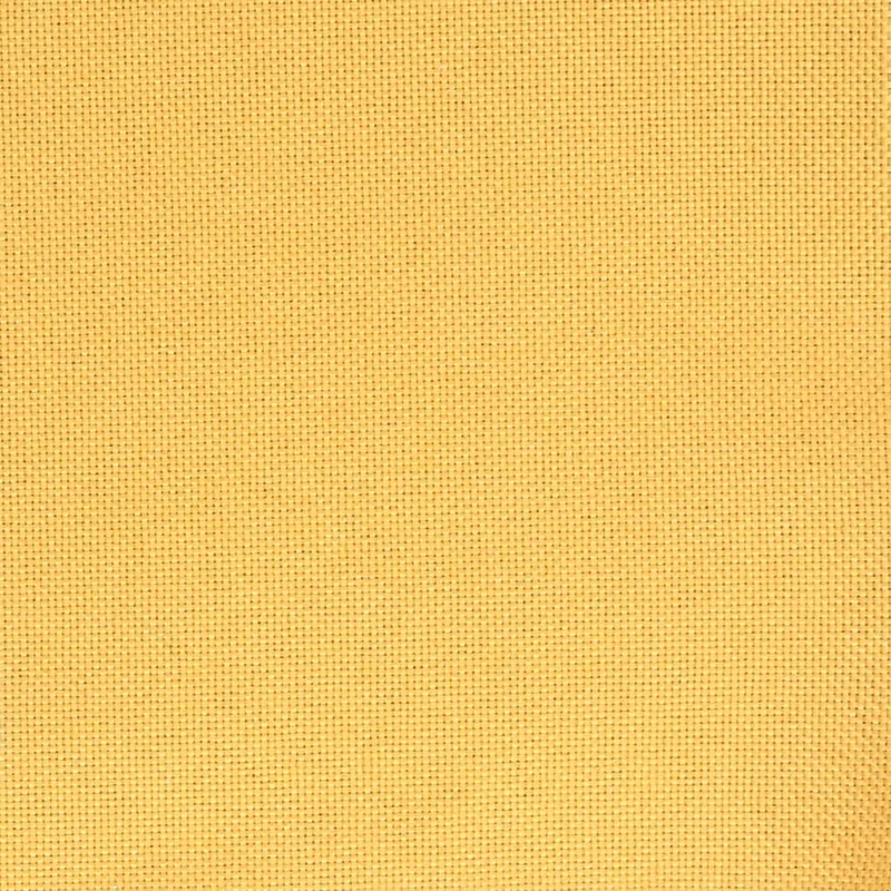 Lot de 2 tabourets de bar chaises hautes en tissu jaune cadre en acier DEC029759