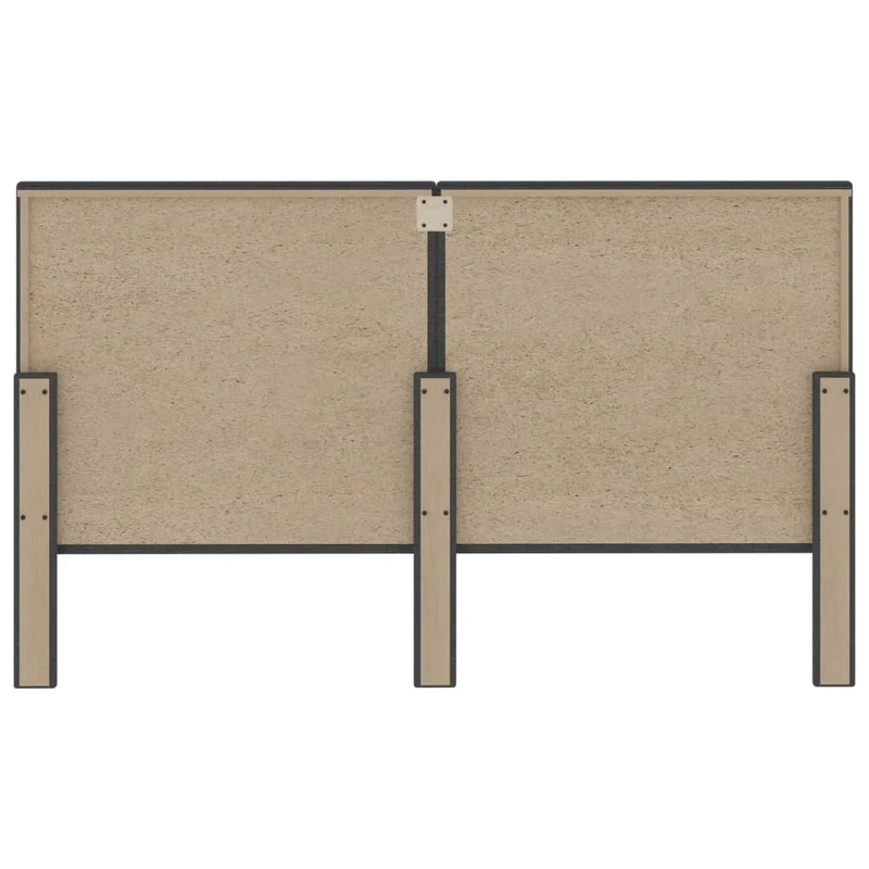Tête de lit accessoire couchage chambre à coucher meuble touffetée 160 x 200 cm tissu gris foncé TDL0201994