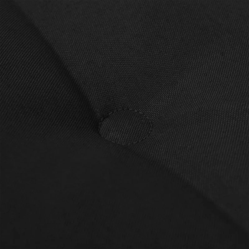 Coussin de banc de jardin Noir 150 x 50 x 3 cm DEC021747