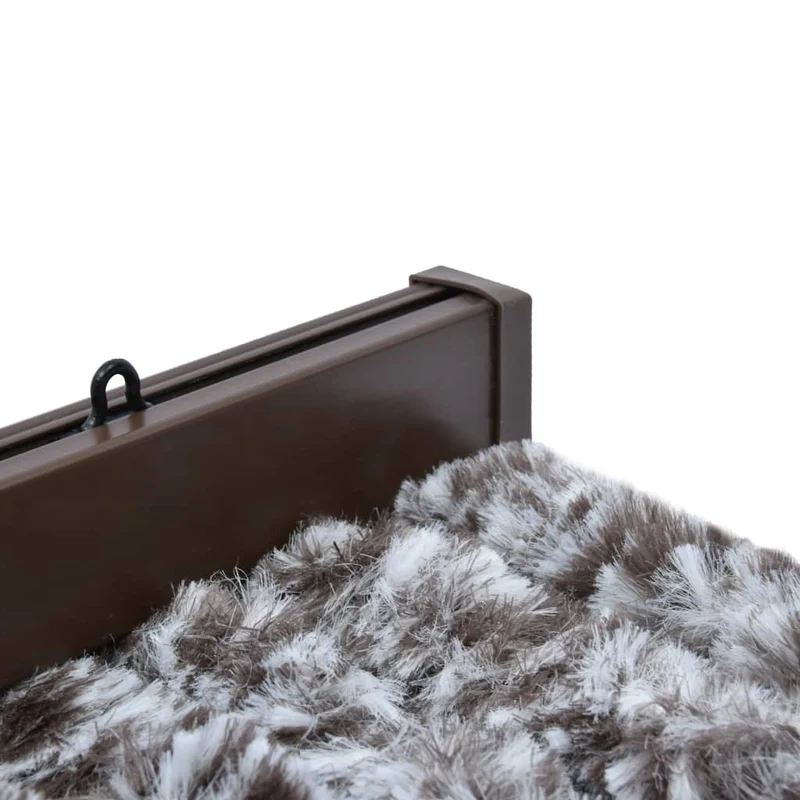 Rideau contre insectes moustiquaire Marron et beige 56 x 185 cm Chenille DEC022178