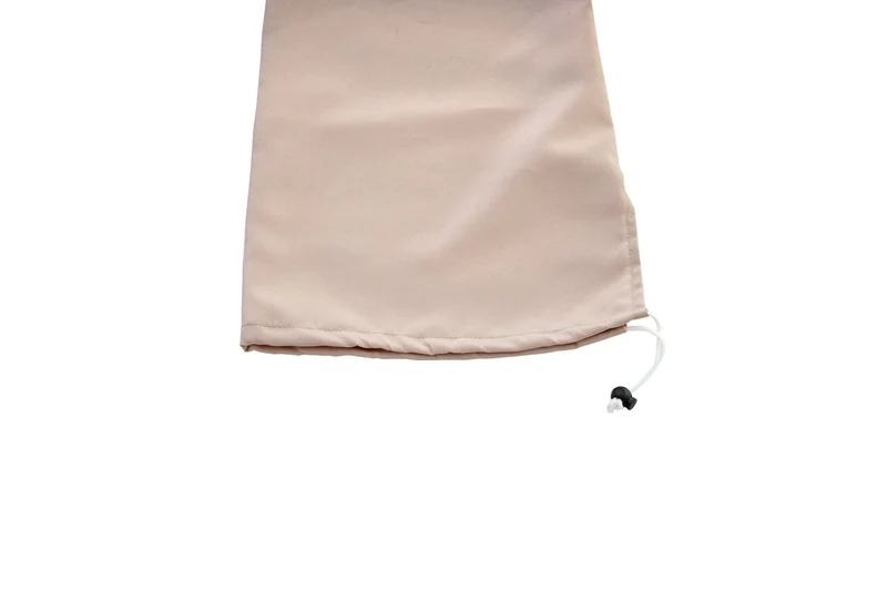 Housse de protection pour parasols jusqu'à 3m, housse avec cordon de serrage crème 04_0002550