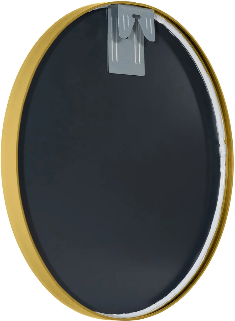 Miroir mural rond en métal doré diamètre 45 cm 10_0008598