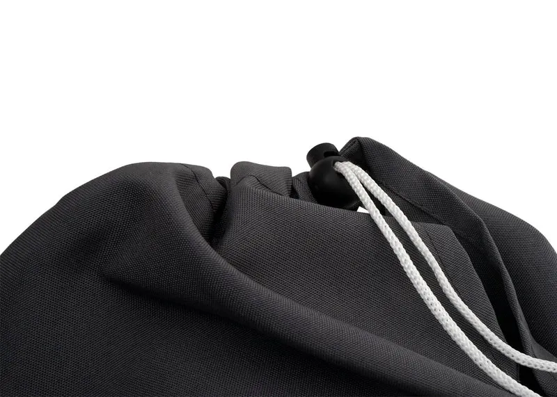 Housse de protection pour parasol demi-rond 3 m housse de couverture avec cordon de serrage polyester anthracite 04_0010320