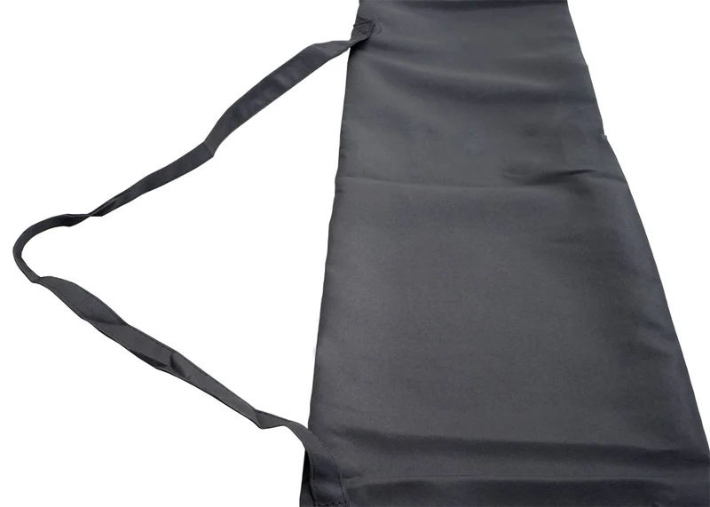 Housse de protection pour parasol demi-rond 3 m housse de couverture avec cordon de serrage polyester anthracite 04_0010320