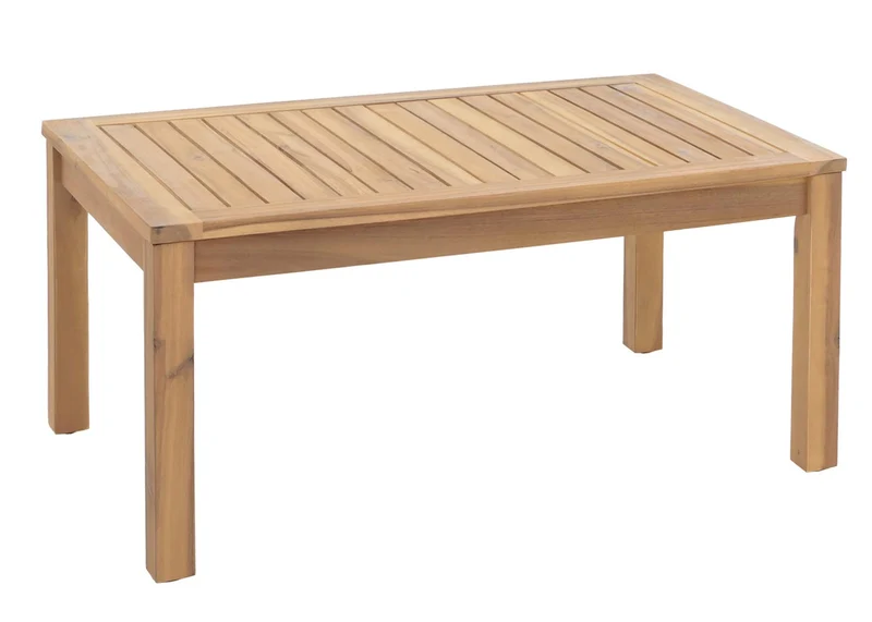 Salon de jardin en acacia ensemble lounge avec table banc et 2 chaises coussins gris 04_0009664