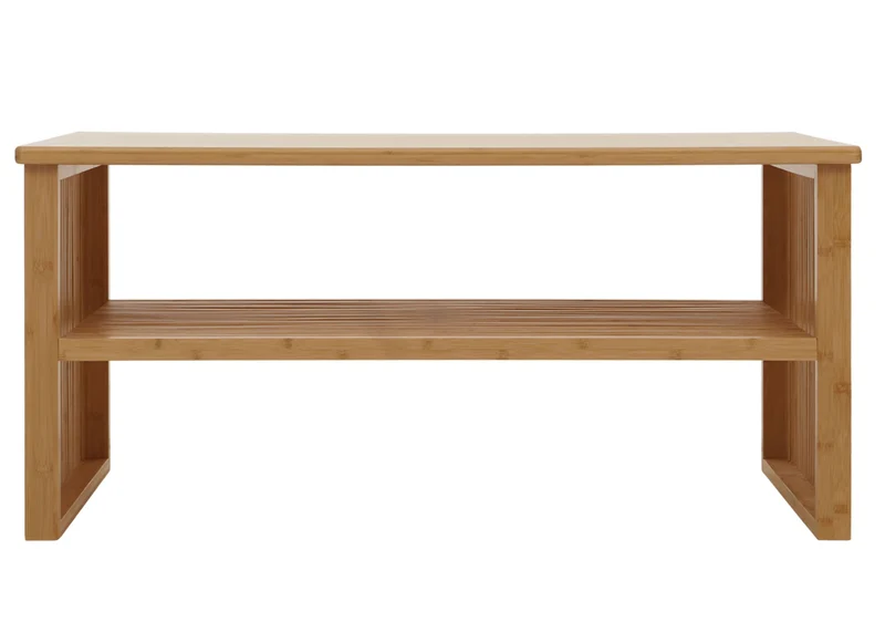 Table basse rectangulaire avec espace de rangement 46 x 97 x 55 cm en bambou naturel 04_0009772