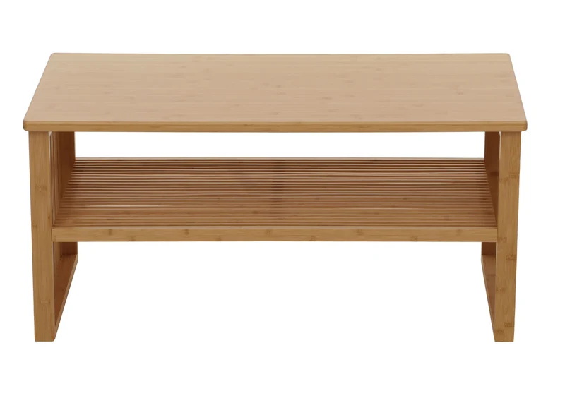 Table basse rectangulaire avec espace de rangement 46 x 97 x 55 cm en bambou naturel 04_0009772