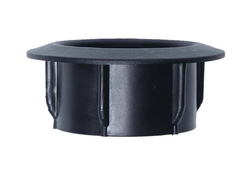 Support de parasol pour montage sur sol avec fixation durable 30 x 13,5 x 13,5 cm en acier noir 04_0010932
