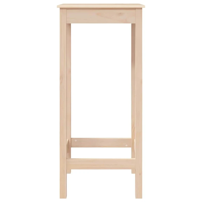 Table d’appoint multifonction 50 x 50 x 110 cm bois massif de pin DEC036318