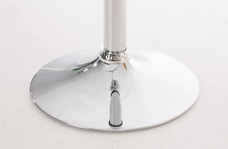 Lot de 2 tabourets de bar capitonné en synthétique noir accoudoirs repose-pieds design moderne TDB10497