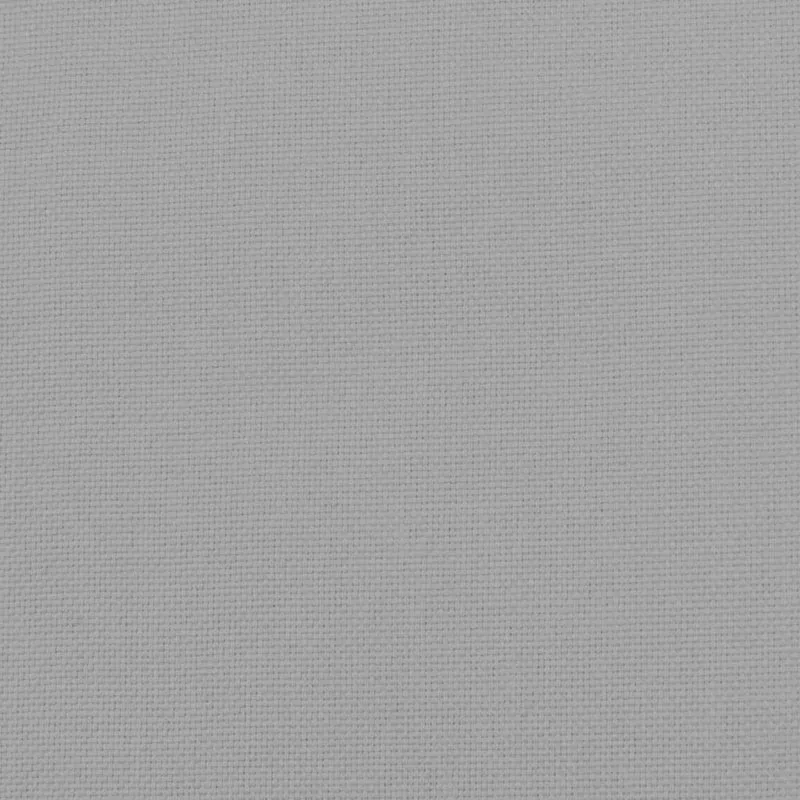 Fauteuil lounge chaise de canapé design modene avec repose-pied en tissu gris clair DEC026509
