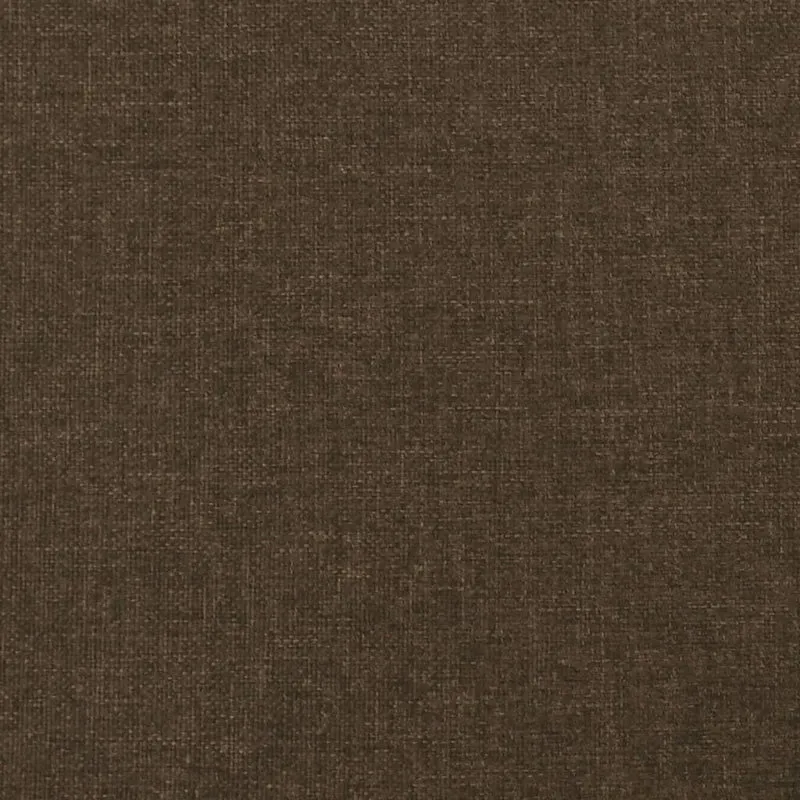 Tête de lit accessoire couchage chambre à coucher meuble capitonné avec rebord latéral 93 x 16 x 78/88 cm tissu marron foncé TDL0204646