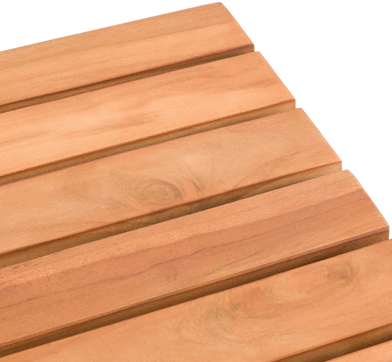 Table d'appoint table de jardin tabouret 43x51x39 cm en bois de teck massif 10_0009130