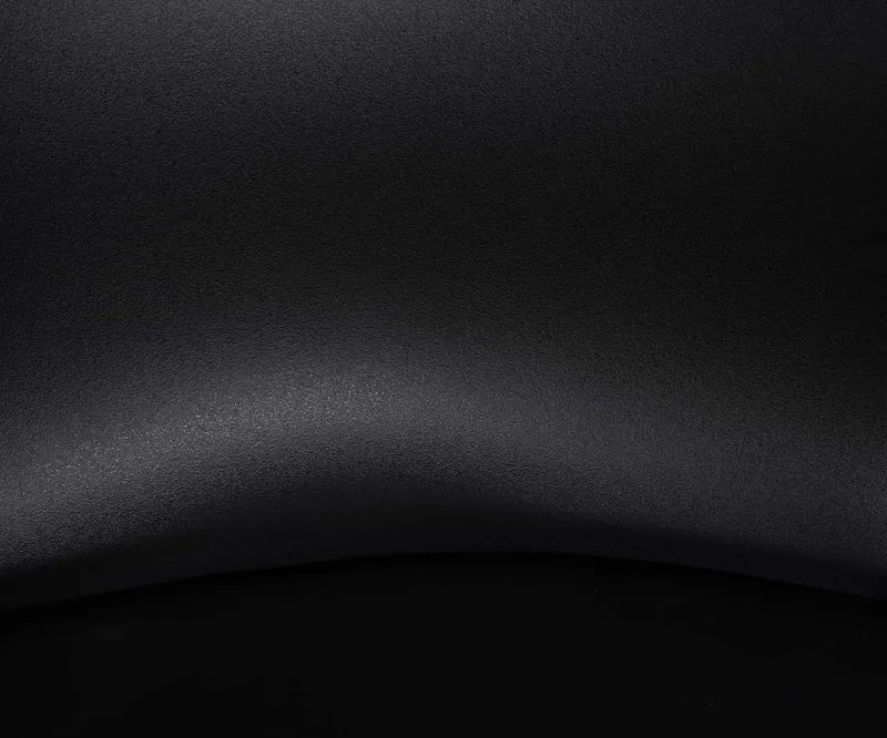 Lot de 4 tabourets de bar hauteur réglable et siège pivotant avec siège en plastique et PVC noir métal noir 10_0004493