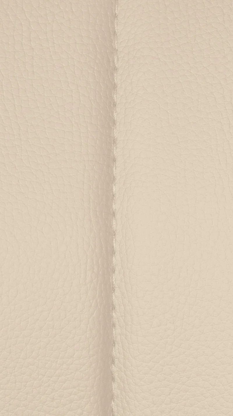 Lot de 2 tabourets de bar chaises hautes réglables en PVC crème dossier ajouré et pied métal blanc 10_0006798