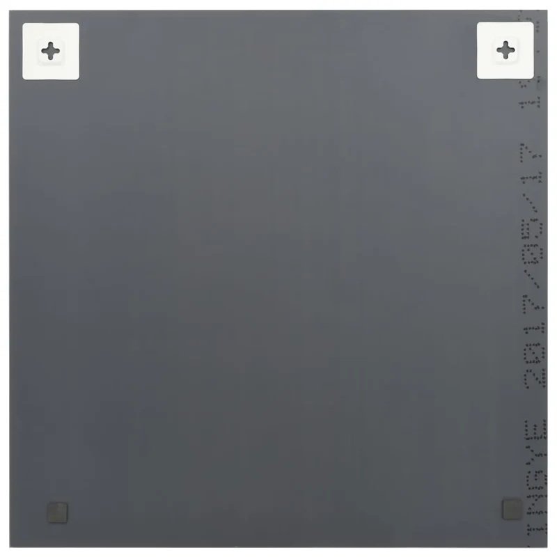 Set de 2 miroirs muraux 40x40 cm Carré Verre DEC022837