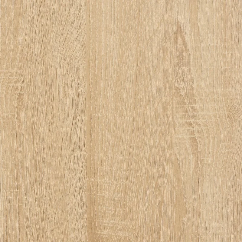Table basse design moderne et contemporaine 100 x 100 x 31 cm bois d'ingénierie couleur chêne DEC038835