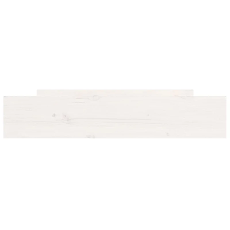 Tiroir de lit rangement avec roulettes lot de 2 bois de pin blanc TDL0206846