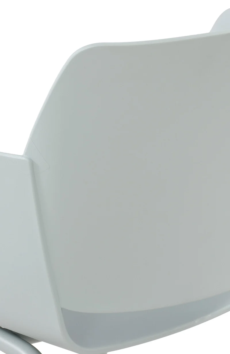 Chaise pour intérieur ou extérieur plastique couleur turquoise structure acier thermolaqué 10_0007124