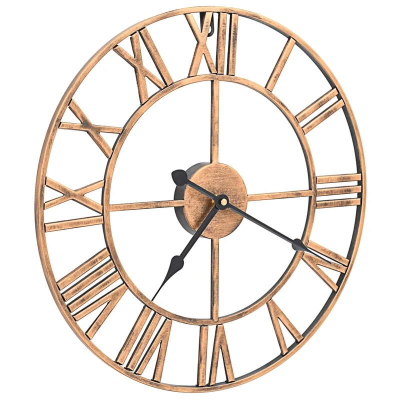 Horloge murale Métal 40 cm Doré DEC022220