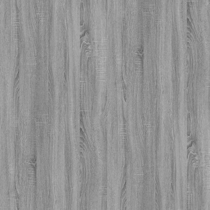 Table basse avec dessus relevable 60 x 44,5 x 45 cm bois d'ingénierie gris et métal DEC040056