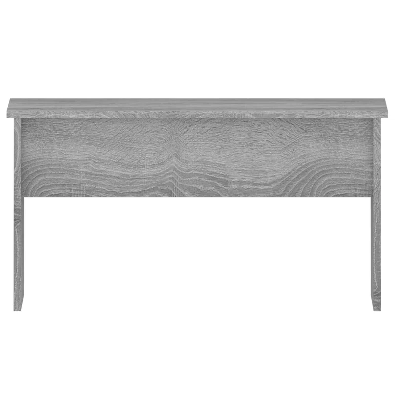 Table basse avec plateau relevable 80 x 50,5 x 41,5 cm bois d'ingénierie gris DEC040086