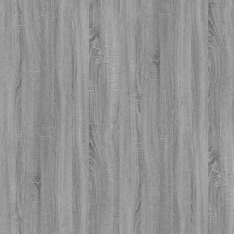 Table basse avec dessus relevable 60 x 44,5 x 45 cm bois d'ingénierie gris DEC040054