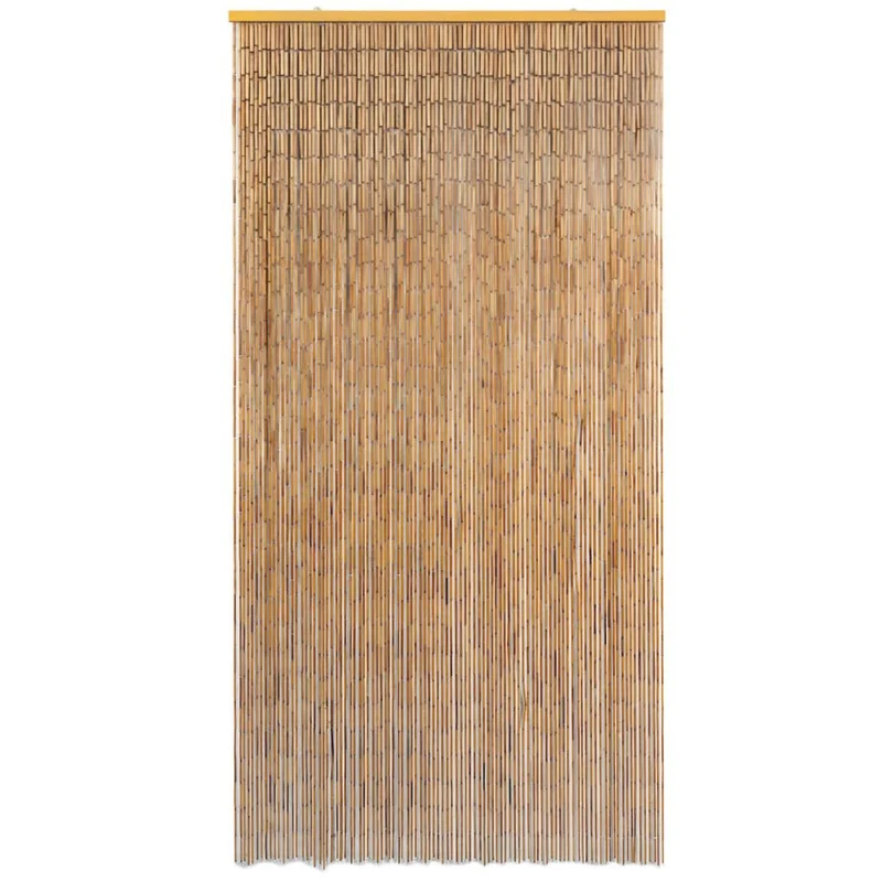Rideau de porte contre insectes Bambou 100 x 200 cm DEC022197